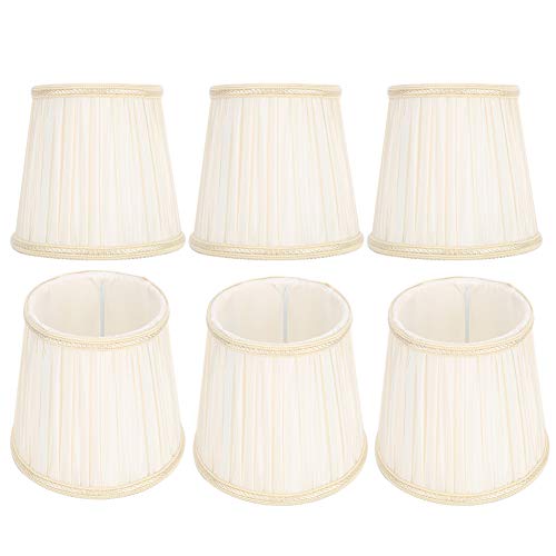 Preisvergleich Produktbild Lampenzubehör Stoff Lampenschirm Wandlampenabdeckung, 6-teiliger Lampenschirm, für Wohnzimmer Coffeeshops Arbeitszimmer Schlafzimmer Korridore Hallen Hotels Studios