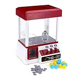 Peso: 1726 g DyNamic Carnival Claw Gioco Doll Machine Mini Arcade Grabber Crane Giocattoli +24 Monete +12 Uova