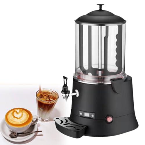 Beachtiful Dispensador de Bebidas Calientes Comercial Máquina para Calentar y Mezclar Chocolate Máquina Eléctrica para Derretir Chocolate con Temperatura Ajustable