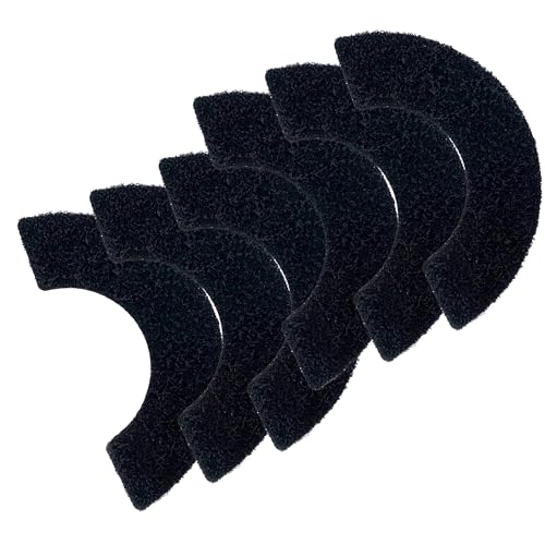 Delapan Cat Litter Box Charcoal Filters fits LR 4 Litter Box Replacement Carbon Odor Filters, 6-Pack