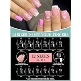 480Pcs Extra Short Gel Nail Tips Set - DIY Fake Nails