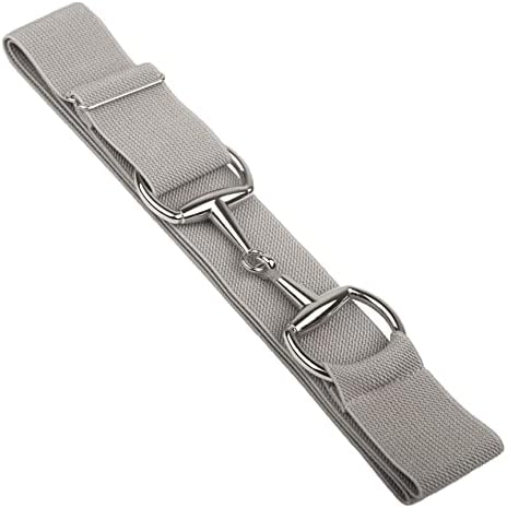 mucol Stretchable and Comfortable Equestrian Belts, Horseback Riding Belts for Women and Girls，or as Show Belts