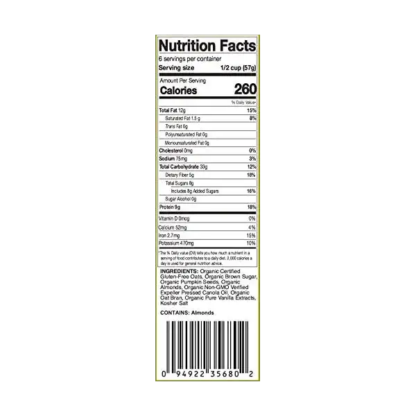 Bola Organic Granola, 12 OZ 2