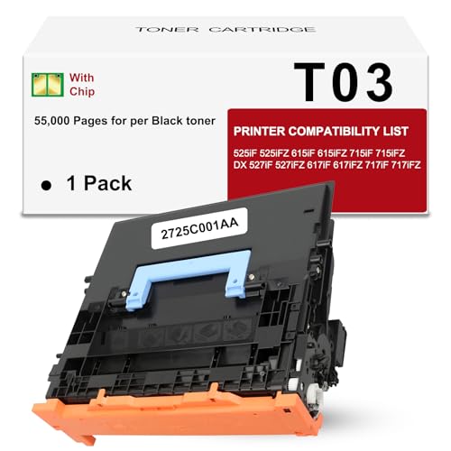 Cartouche T03 noir reconditionnée pour imprimante Canon série DX et iF
