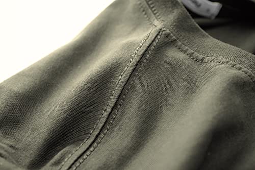 Image of KLIEGOU Men's 100% Cotton Longline T-Shirt, Pre-Shrunk Soft