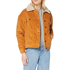 Urban Classics Oversized sherpa corduroy jas voor dames dames Jas (1-Pack)