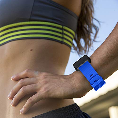 ACTECH Bransoletka kompatybilna z Garmin Forerunner 35 / Garmin Forerunner 30 / Garmin Forerunner 35J/Garmin ForeAthlete 35J, silikonowy pasek zapasowy