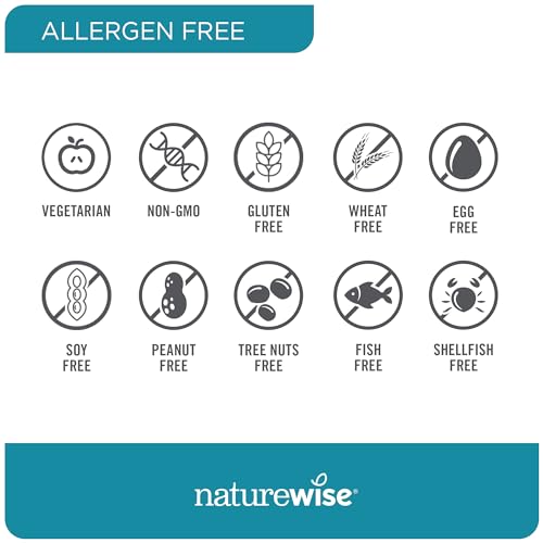 image for NatureWise Probiotics 60 Billion CFU - 17 Strains + Organic Prebiotics