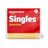 Amazon Saver, American Singles, Pasteurized Prepared Cheese Product, 24 Slices, 16 Oz