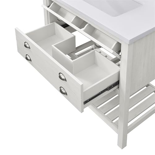 Martin Svensson Home Monterey Single Vanity, White - Thumbnail 7