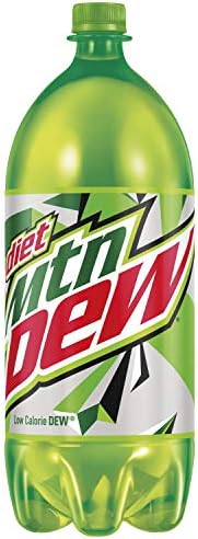 Diet Mountain Dew Soda, 2 Liter