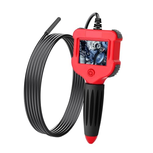STOBAZA Inspection Camera Waterproof 5m Hard Wire 5.5mm High-Definition Handheld for Automotive Pipeline Ip67 Waterproof
