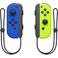 Nintendo Joy-Con 2er-Set Blau/Neon-Gelb – Ansicht 3