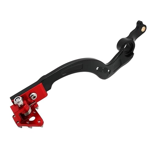 CWDQYNLG Kick Start Crank Motorcycle Gear Shift Foot Lever Pegs Rest Footrests Pedals Footpegs for CRF250R 2004 2005 2006 2007 2008 2009