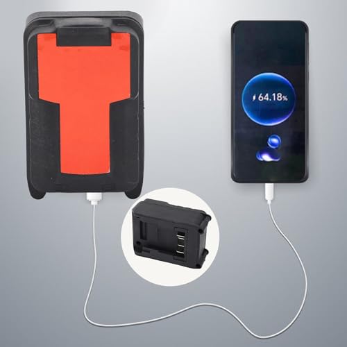 Power Tool Charging Cordless Tool Power Bank Adapter USB Port Charging Converter for DCB208 20V Battery Lithium Electric Tools - Image 4