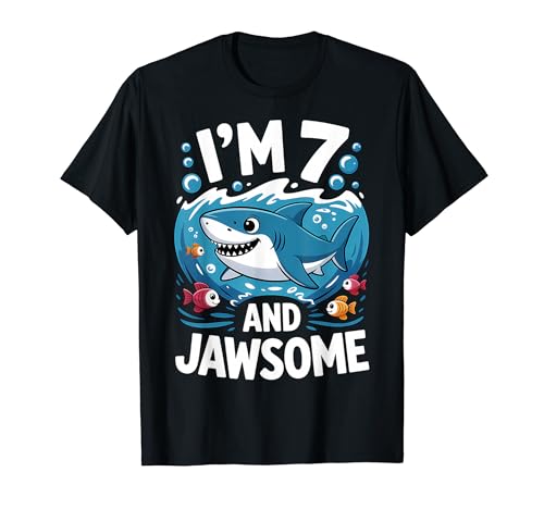 I'm 7 and Jawsome Shark 7�΂̒a���� T�V���c