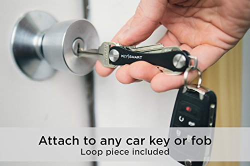 KeySmart Classic - Compact Key Holder and Keychain Organizer (up to 14 Keys)