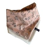 Schaltuch Waldtiere Rekitz Rehe Rosa Jersey 56 62 68 74 80 86 92 98 104 110 116 122 128 134 140 Baby Kleinkind Kind Tuch Schal Dreieckstuch Juna