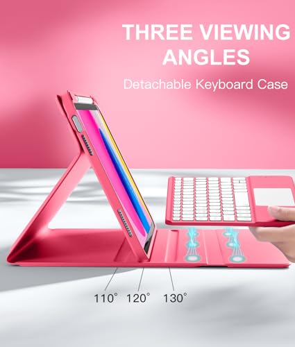 Harvopu Folio Keyboard Case for iPad 11th and 10th Gen #TOP26