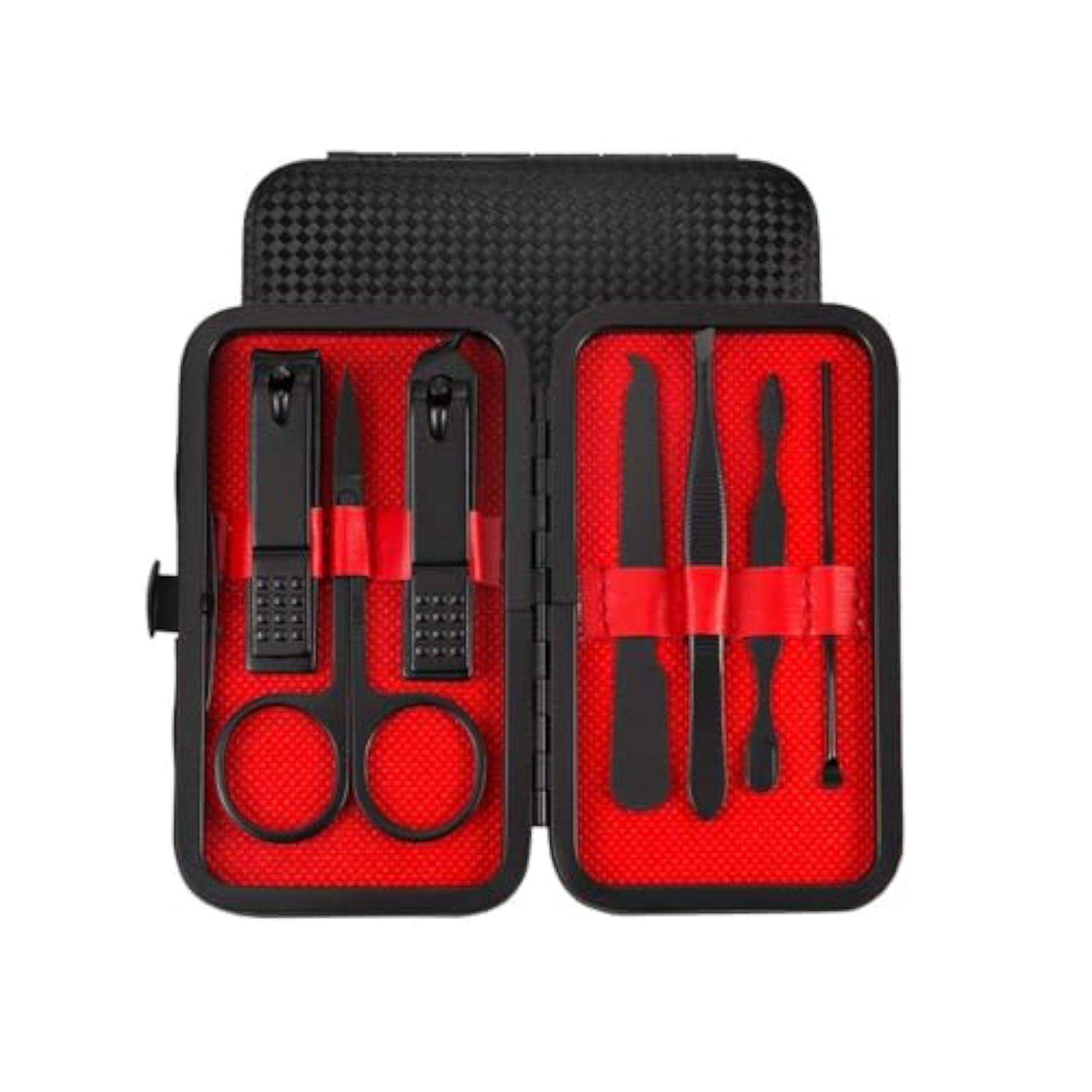 7Pcs Manicure Set Nail Clippers Pedicure Kit Stainless Steel