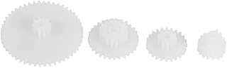 WALFRONT 19pcs Plastic Gears Kits Motor Gear Set Assembly for Robot Toy Automobile Cars DIY Kits