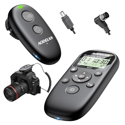 Rechargeable Interval Timer Remote for Nikon