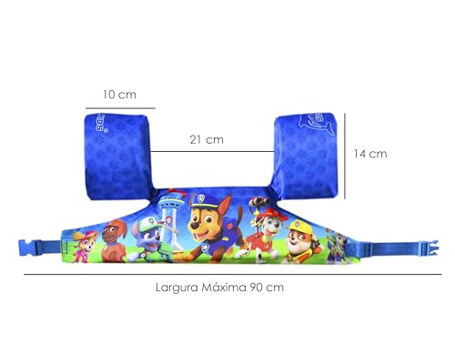 SEA KIDS, BOIA COLETE SALVA-VIDAS INFANTIL SEA KIDS BRAÇO E PEITORAL PAT MASC
