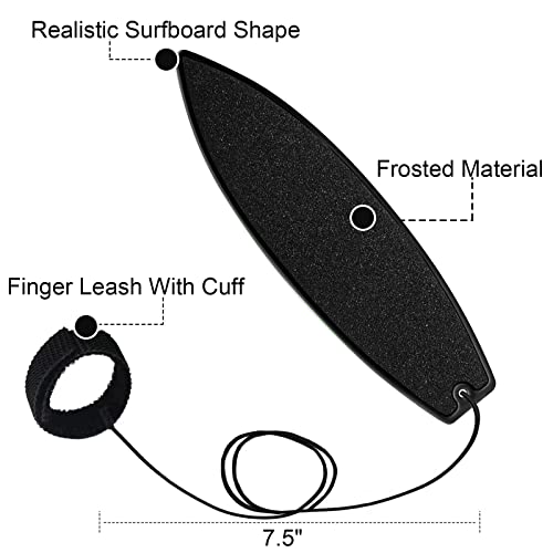 Acegeniu Finger Surfboards, Finger Surf Board For Car Window, Finger Surfing Board With String, Wind Surfboard Fingerboard For Kids Teens Adults #TOP3