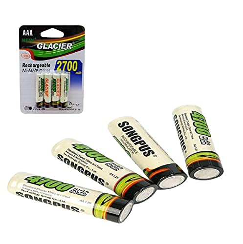 Kit 8 Pilhas Recarregaveis Sendo4 Do Tipo Aa E 4 Do Tipo Aaa 1 Kit 8 Pilhas Recarregaveis Sendo4 Do Tipo Aa E 4 Do Tipo Aaa