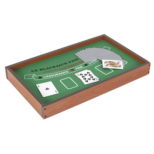 Meister Gadget, MG3490, Bring das Kasino nach Hause mit diesem Spiel des Kasinos 2 in 1 ! Bluffen, Strategie und viel Lachen garantiert mit diesem Spiel von Black Jack und Roulette.