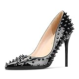 Material:Der obere Vamp besteht aus Lackleder.Die Sohle besteht aus TPU umweltfreundlichem Material, das weich, elastisch ist und eine gute Verschleißfestigkeit aufweist. Futter und Einlegesohle aus PU haben eine gute Flexibilität, gute Elastizität und keine Verformung.