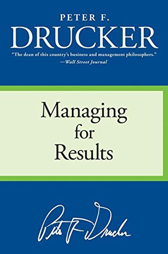 managing for results by Peter F. Drucker (2006-... B01FIW3D4Y Book Cover