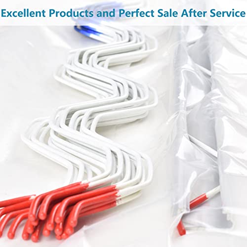 letsFix Greenhouse Spring Wire & Lock Channel 6.6 ft - PVC Coated Spring Wire & Aluminum U-Channel Bundle, Farmer Greenhouse Poly Film or Shade Cloth Attachment, 50 Mounting Screws Included [10 Pack]