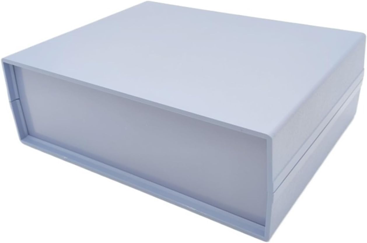 ジャンクションボックス エンクロージャケース プラスチックボックス 195x150x65mm 回路基板プロジェクト 電子 DIY ワ