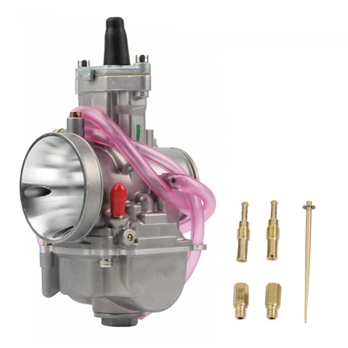 Carburateur PWK 30 mm à rideau plat pour moto cross et scooter 2T 4T