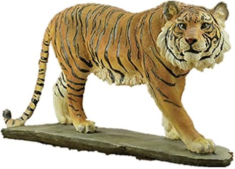 Amazon 置物 インテリア おしゃれ 飾り物 工芸品 像モデルシミュレーション虎装飾品置物 工芸樹脂装飾品家庭用アクセサリー動物彫刻44cm 17 3インチ長さ 置物 オブジェ オンライン通販