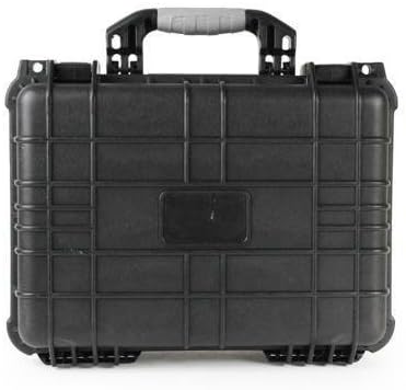 Miniatura 3 de multicomp PRO Cajas de equipo resistentes a la intemperie de tamaño grande y mediano, hechas de plástico de polipropileno, color negro con inserto