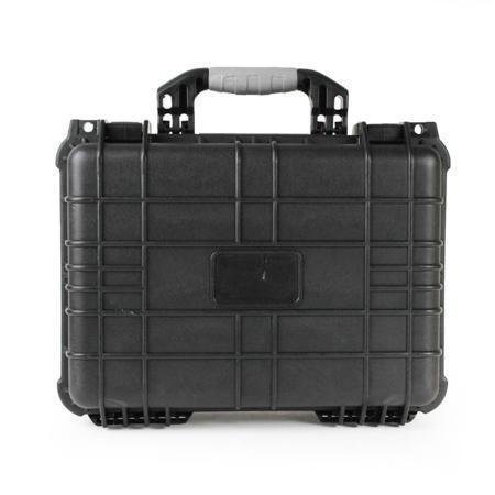 17" Black Weatherproof Equipment Case, made of Polypropylene Plastic with Foam Insert, 16.5" X 14" X 7" - Thumbnail 3