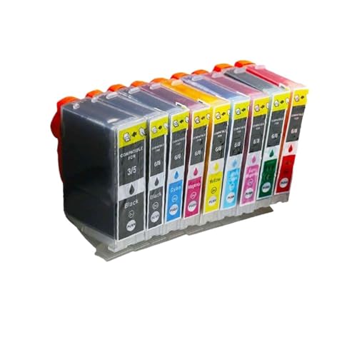Cartouche d'encre 9X Canon BCI-3e BCI-6 pour imprimante IP4000 MP870