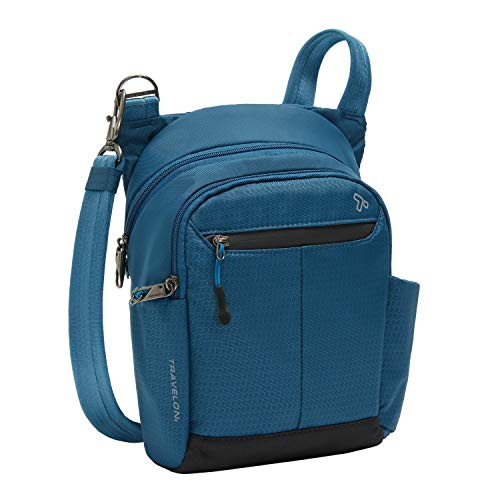 Travelon Anti-Theft Active Tour Bag, Teal 9 X 11 X 3.5 #TOP7