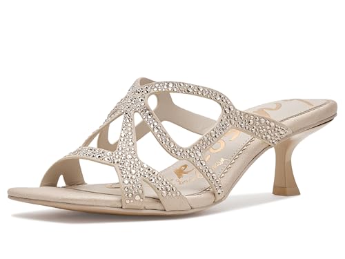 Circus NY by Sam Edelman Women's Justine Heeled Sandal, Sea Shell, 7 by Circus NY by Sam Edelman - Used condition - US$18.25