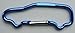 Produktbild na-und Alu Karabiner Auto Schlüsselanhänger 3x9cm car blau