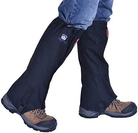 XISTORE Snow Legging Gaiter Outdoor Camping Leg Protection Cover Leggings Gaiters Waterproof Ultra Light Anti-Mosquito Ultralight Portable Hiking Windproof Sand Proof Leg Gaiters Boot Guardian