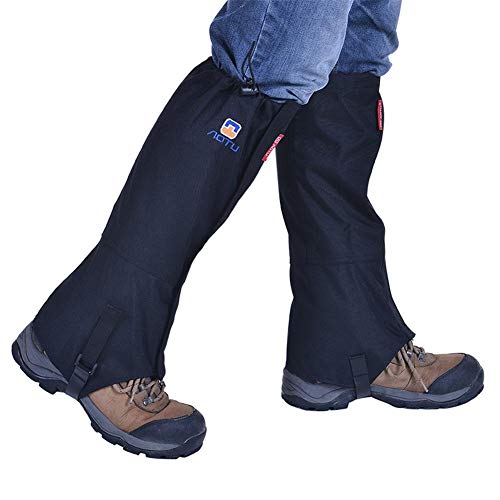 XISTORE Snow Legging Gaiter Outdoor Camping Leg Protection Cover Leggings Gaiters Waterproof Ultra Light Anti-Mosquito Ultralight Portable Hiking Windproof Sand Proof Leg Gaiters Boot Guardian