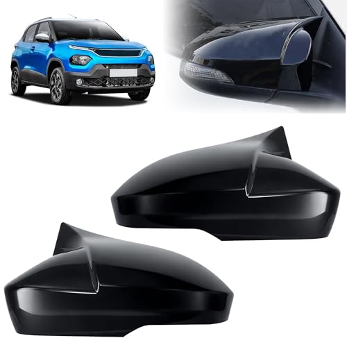 OTOROYS Batman Style Side Mirror Cover for Tata Punch Pack of 1 - Image 2