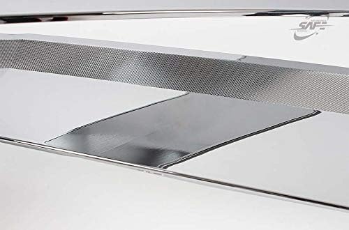 AUTO CLOVER Safe Chrome Hood Deflectors Bonnet Guards for 2019 Hyundai Santa Fe