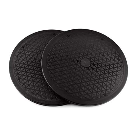 JEDFORE Heavy Duty 360°Rotating Swivel Steel Ball Bearings Stand for Big Screen Tv Monitor/Turntable/Lazy Susan (10 Inches, 2 Pack) Cover