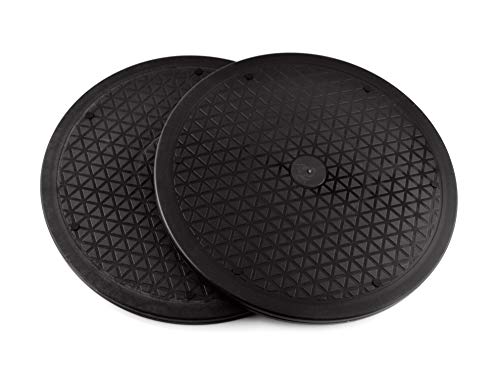 JEDFORE Robuster 360° drehbarer Stahl-Kugellager Ständer für große Bildschirme TV Monitor / Turntable / Lazy Susan (25,4 cm, 2 Stück) Cover