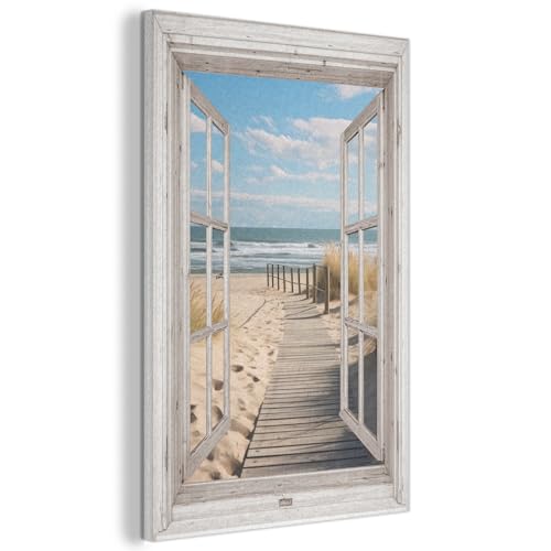 MuchoWow Filzbilder Fensterblick