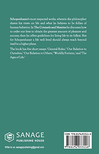 Image of Counsels and Maxims